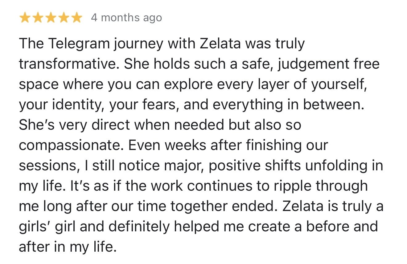 Client testimonial